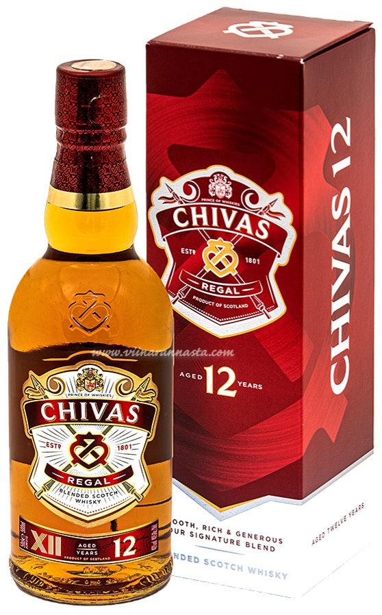 Chivas Blended Whiskey 12YO 50CL