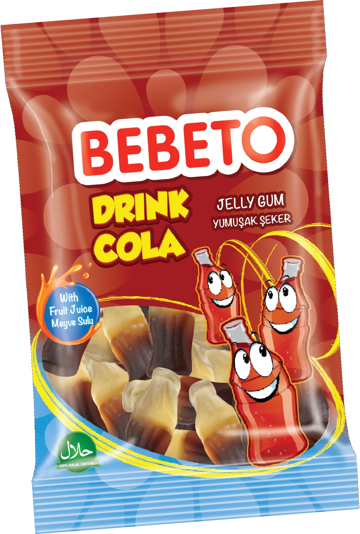 Bebeto Pouch Cola 1 BOX (24*30g)