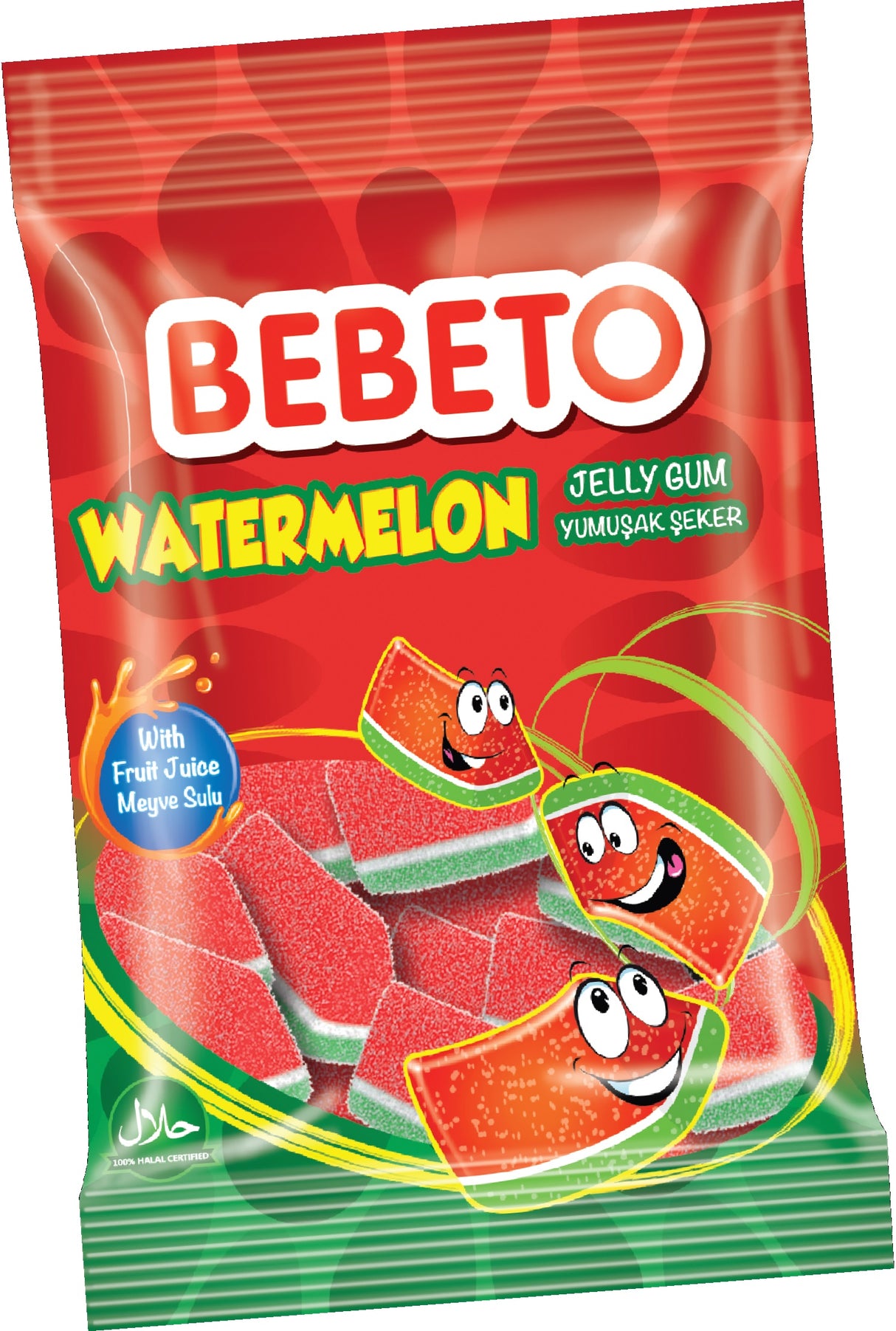 Bebeto Pouch Watermelon 1 BOX (24*30g)