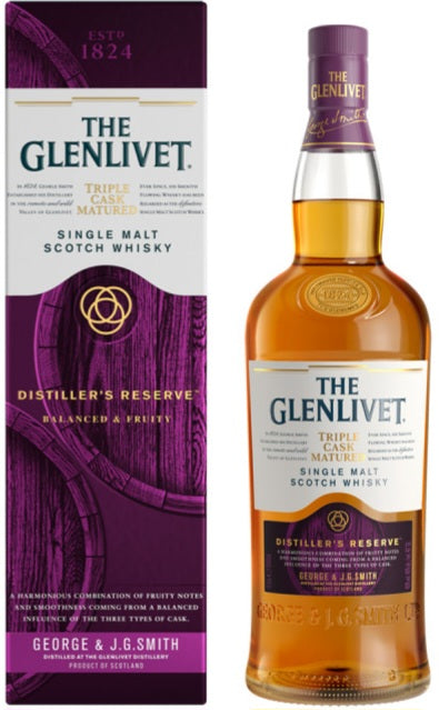 The Glenlivet Master Distiller Single Malt Whiskey 100CL