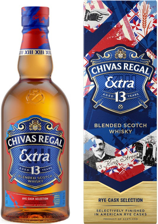 Chivas Blended Whiskey Extra 13YO American Rye Cask 70CL