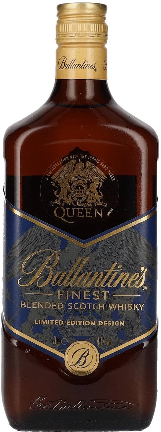 Ballantines Finest Blended whiskey Queen Edition 70CL