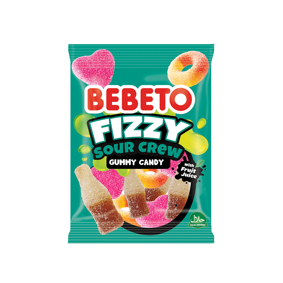 Bebeto Bag Sour Crew 80g