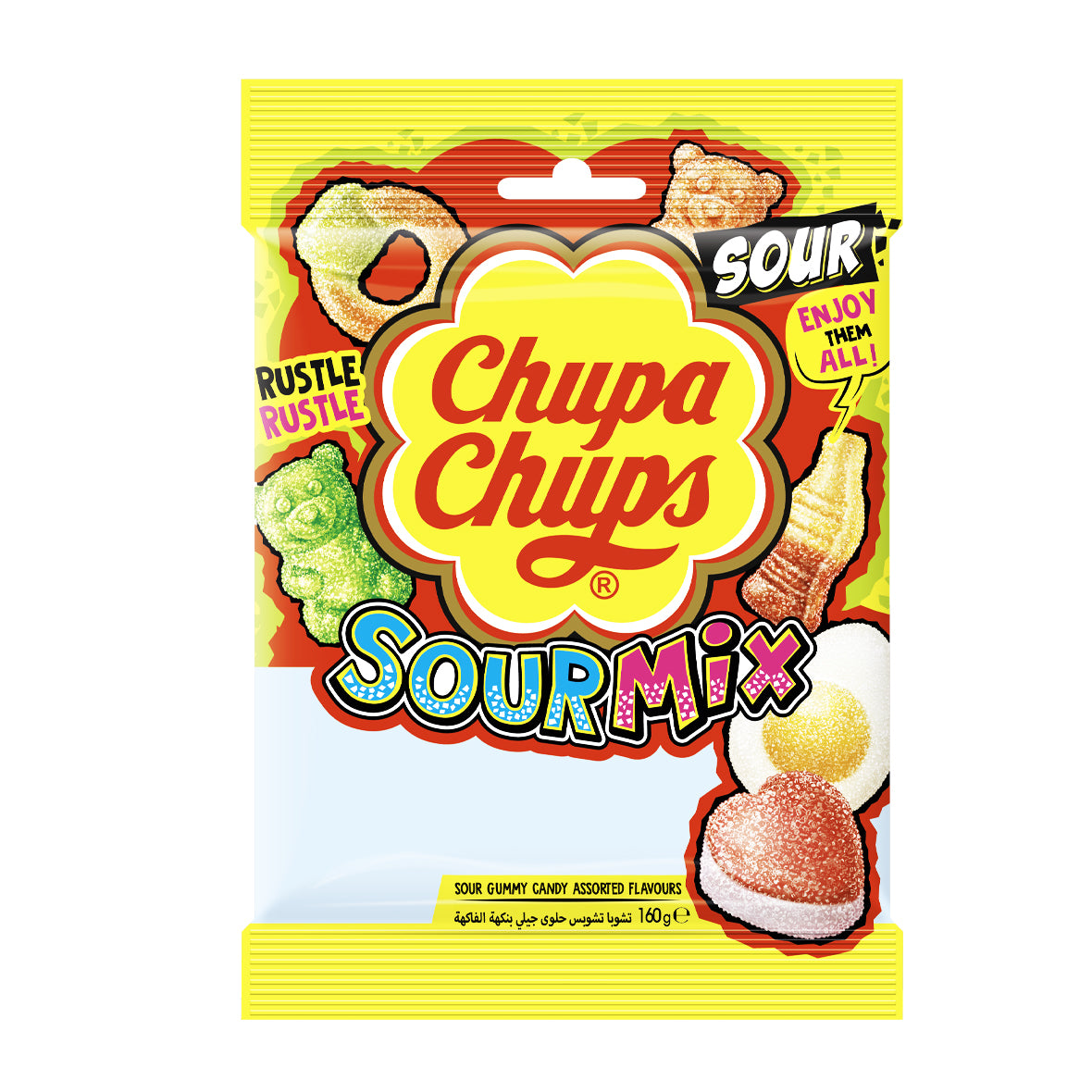 Chupa Chups Jellies Sour Mix 160g