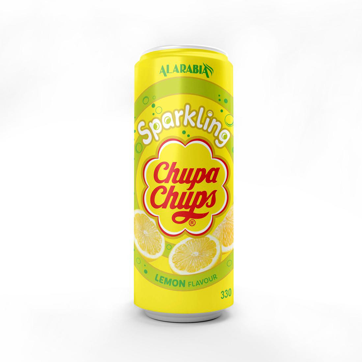 Chupa Chups Sparkling Drinks - Sour Lemon 330ml