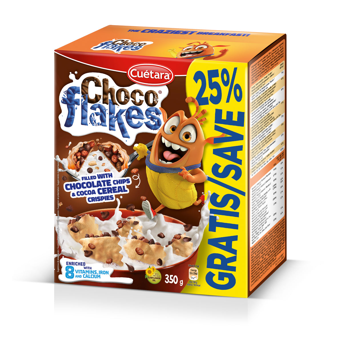 Cuetara Flakes Choco 350g