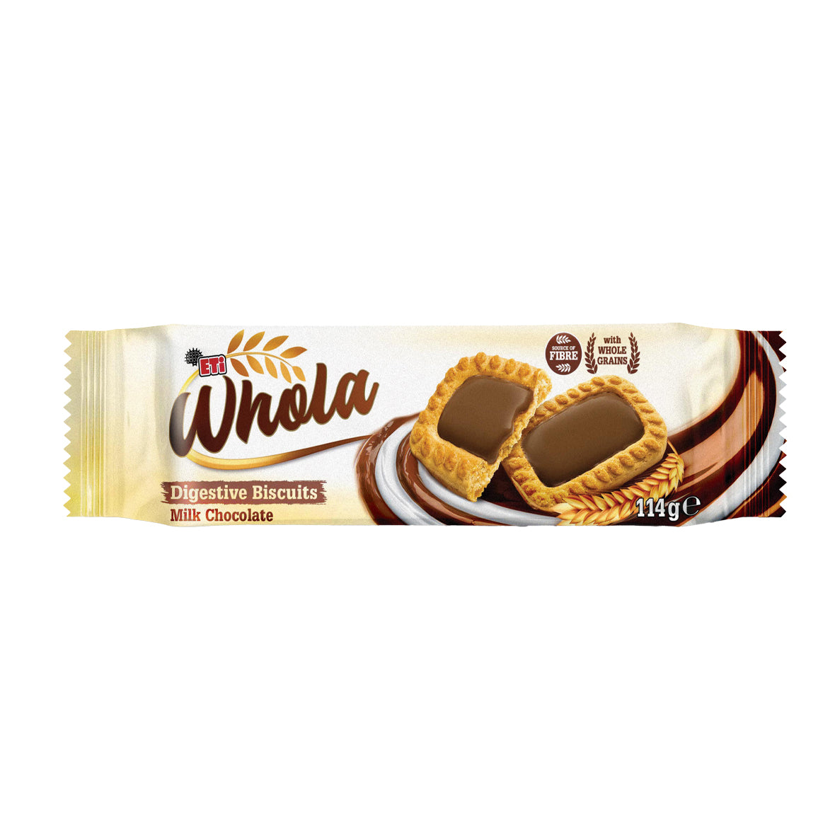 ETI Whola Milk Chocolate 114g