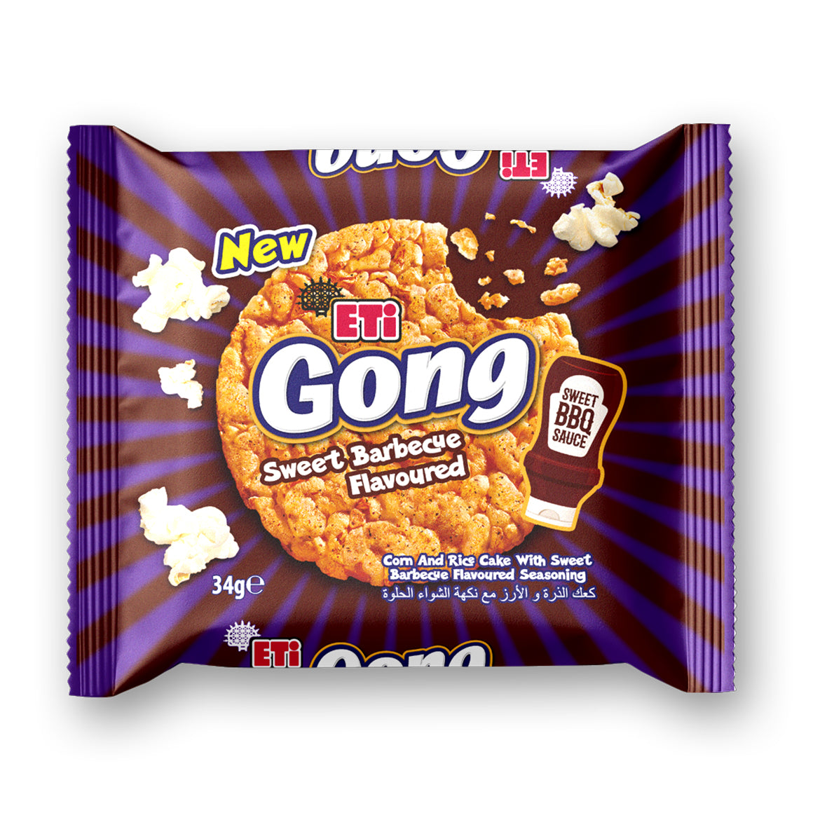 ETI Gong Sweet BBQ 1 BOX (34g*24)