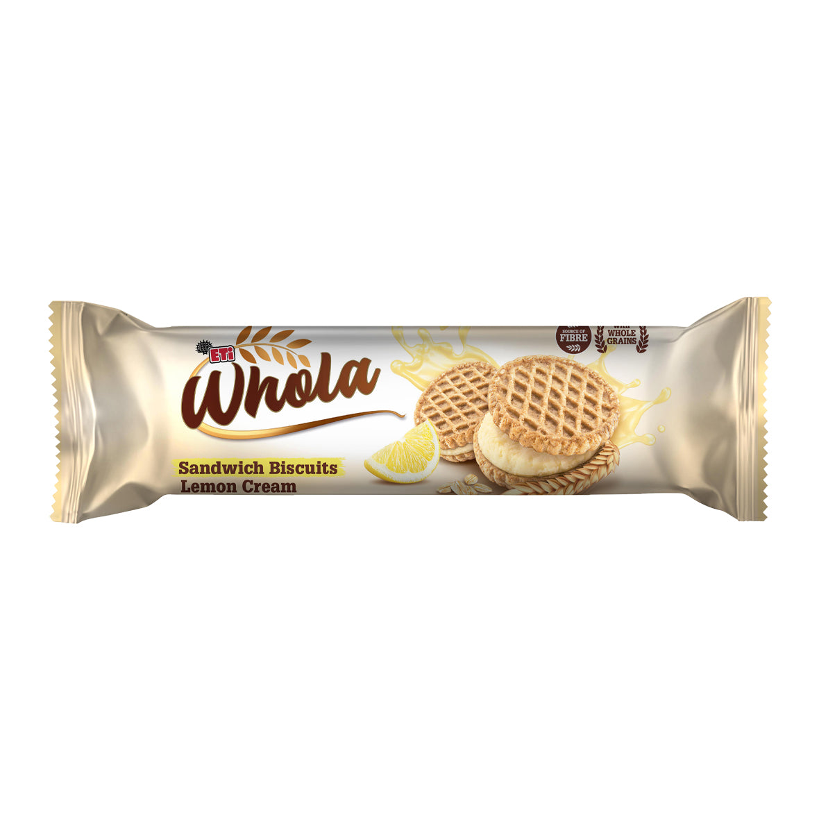Eti Whola Sandwich Lemon Cream 1 box (100g*12)