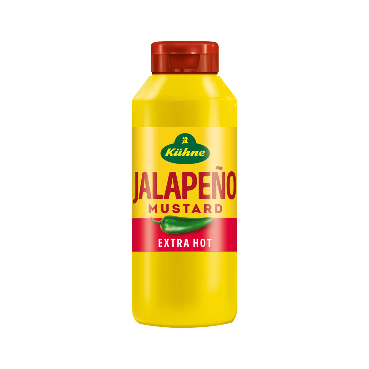 Kuhne Squeeze Mustard Jalapeno 265g