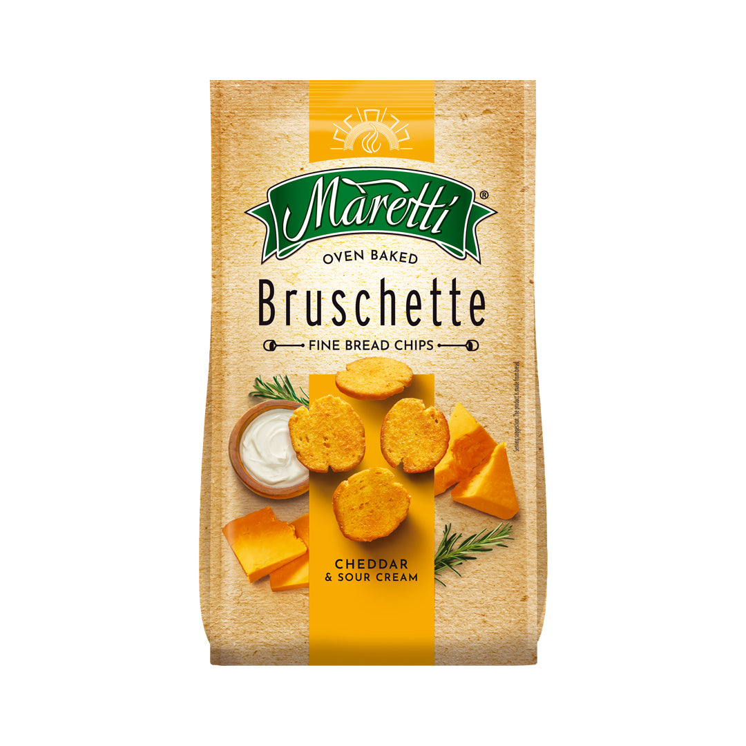 Maretti - Bruschette Cheddar & Sour Cream 70g