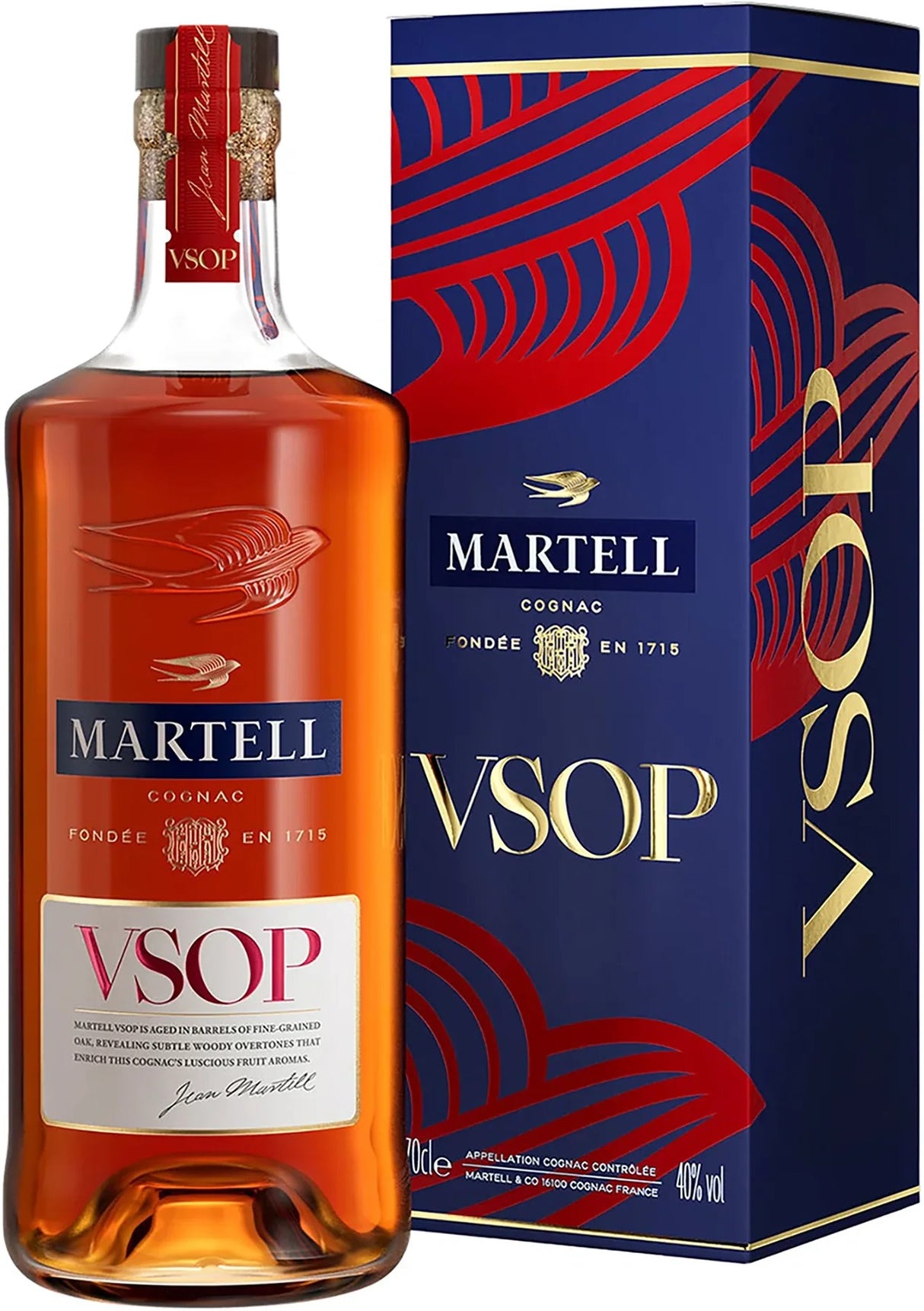 Martell VSOP Red Barrel Cognac 70CL