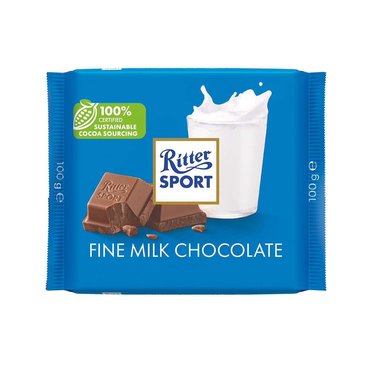 Ritter Sport - CV Extra Fine Milk Chocolate 100g