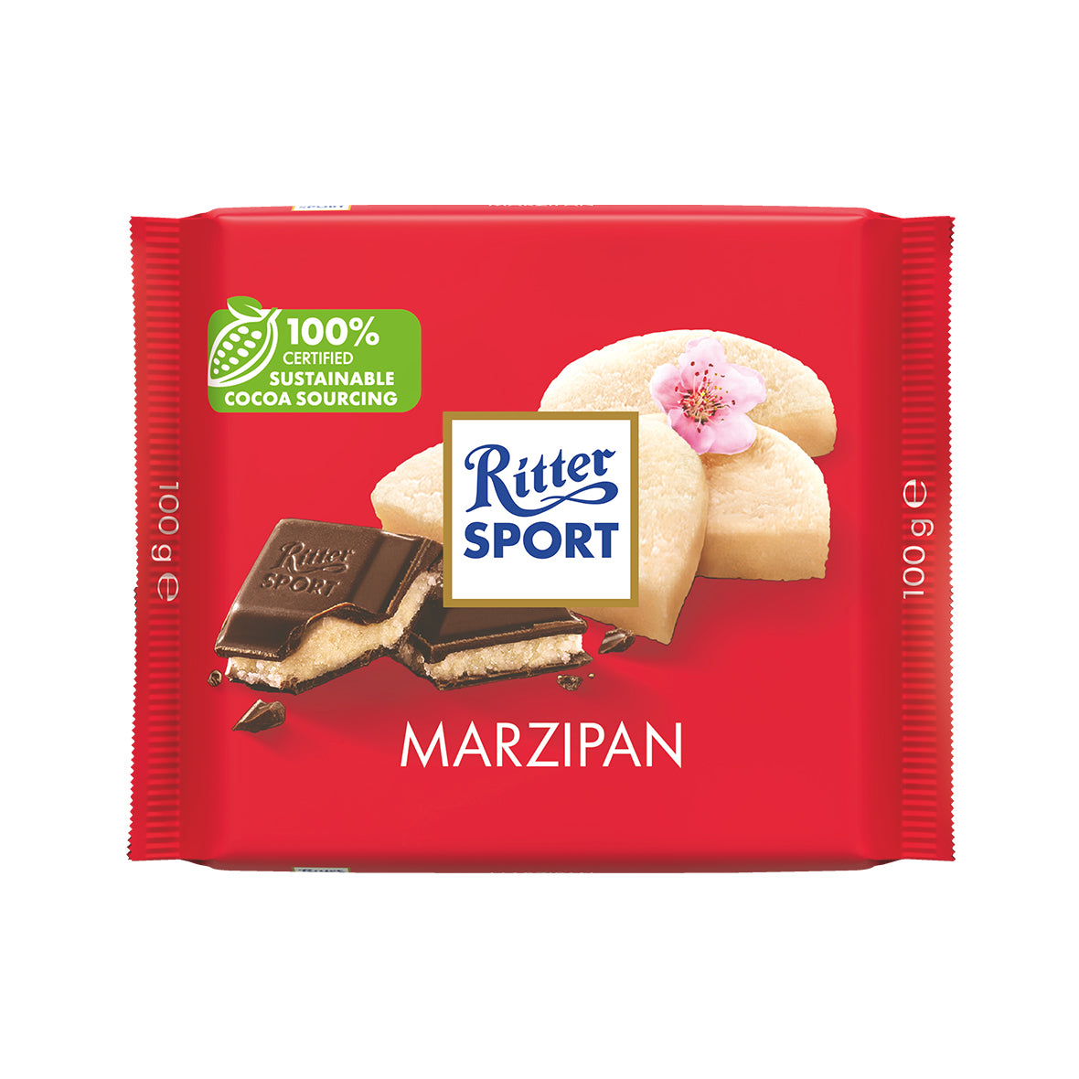 Ritter Sport - CV Marzipan Chocolate 100g