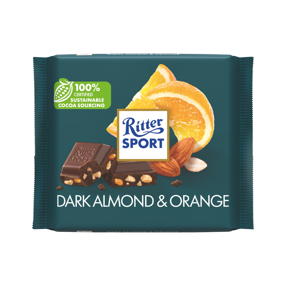 Ritter Sport - CV Dark Almond Orange 100g