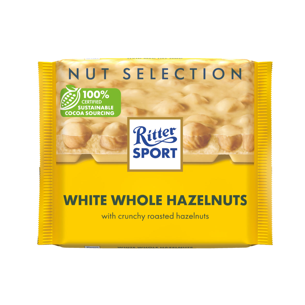 Ritter Sport - NS White Whole Hazelnuts 100g