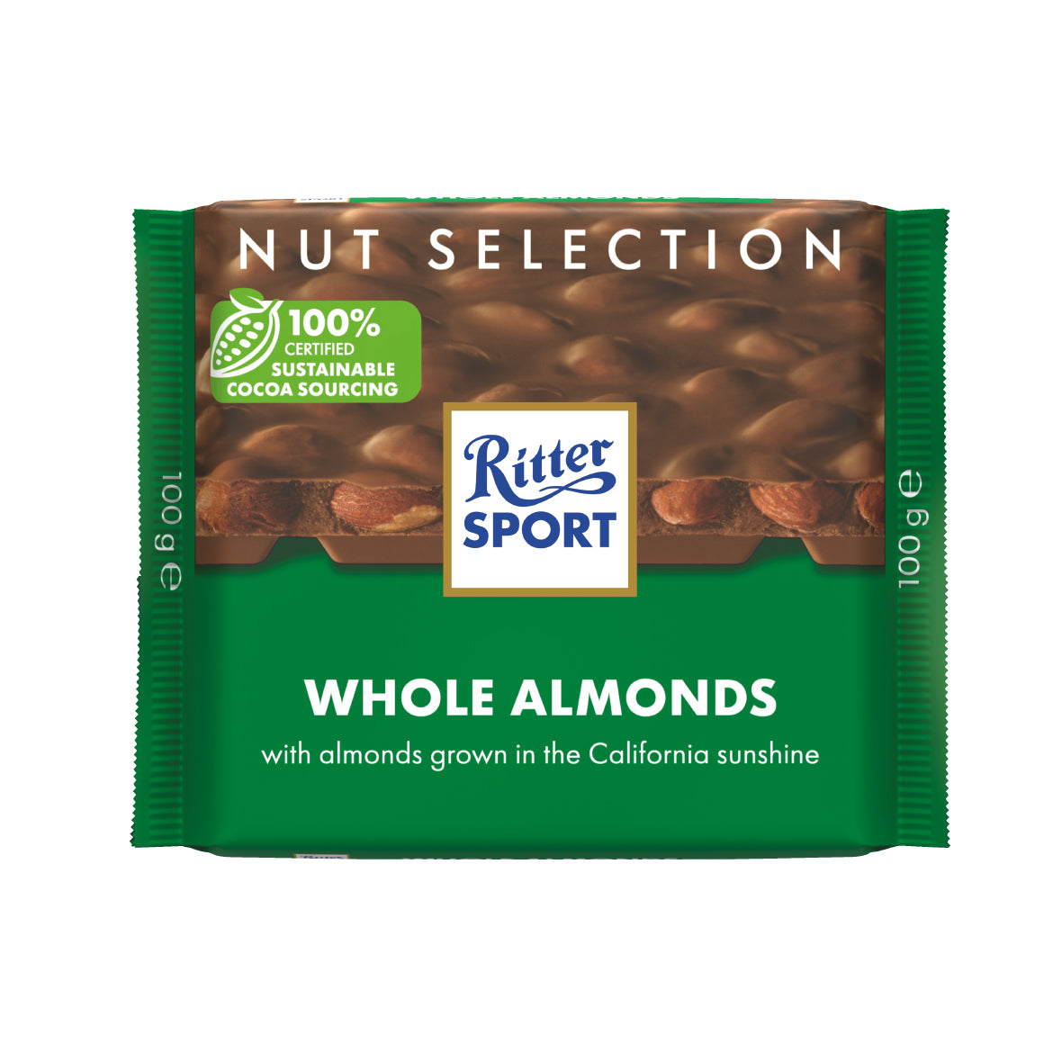 Ritter Sport - NS Whole Almonds 100g