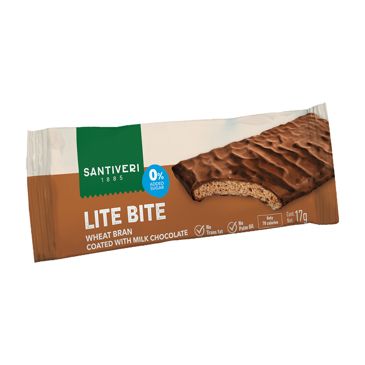 Santiveri Lite Bite Milk Chocolate 1 BOX (17g *12)