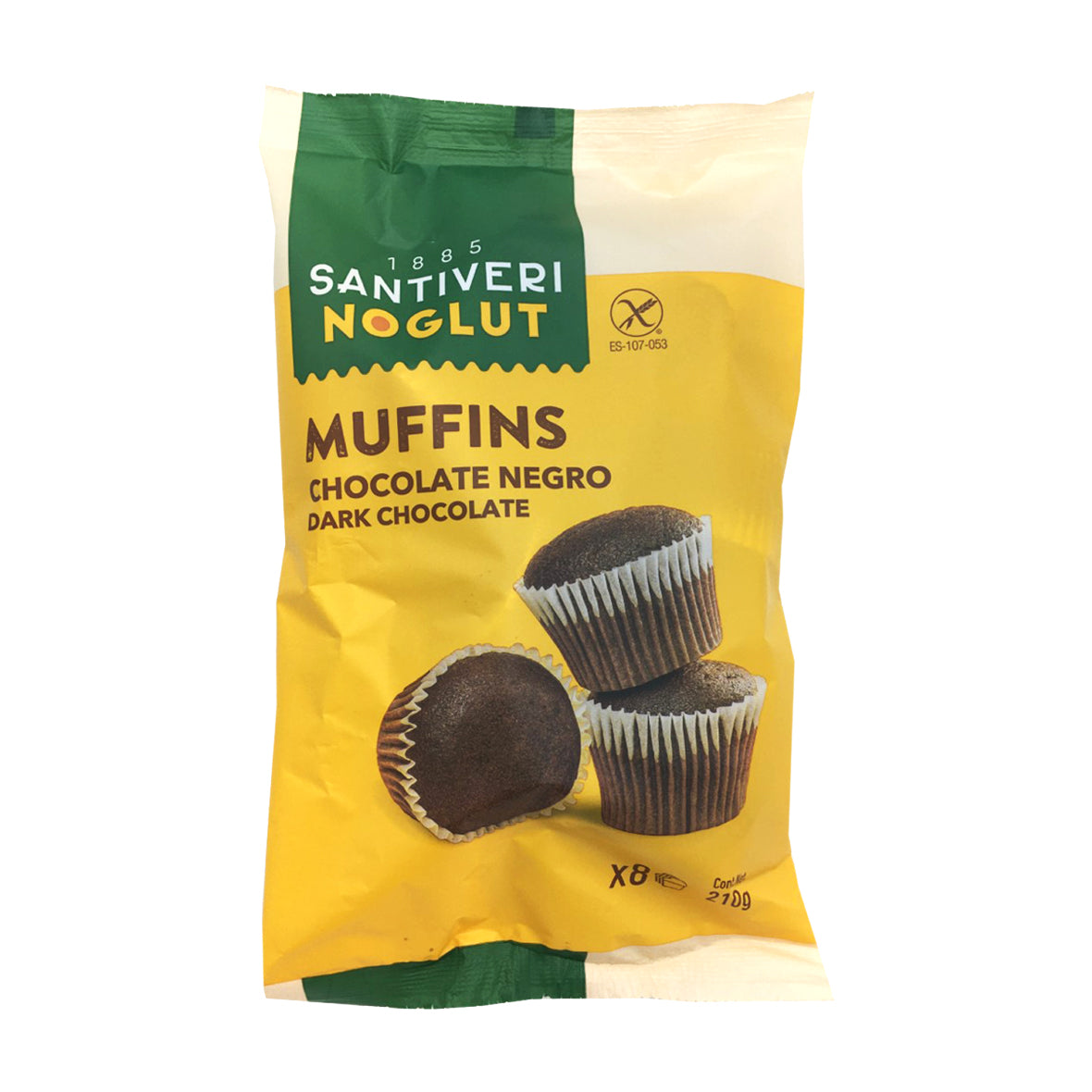 Santiveri Noglut Gluten Free Cup Cakes Chocolate 210g