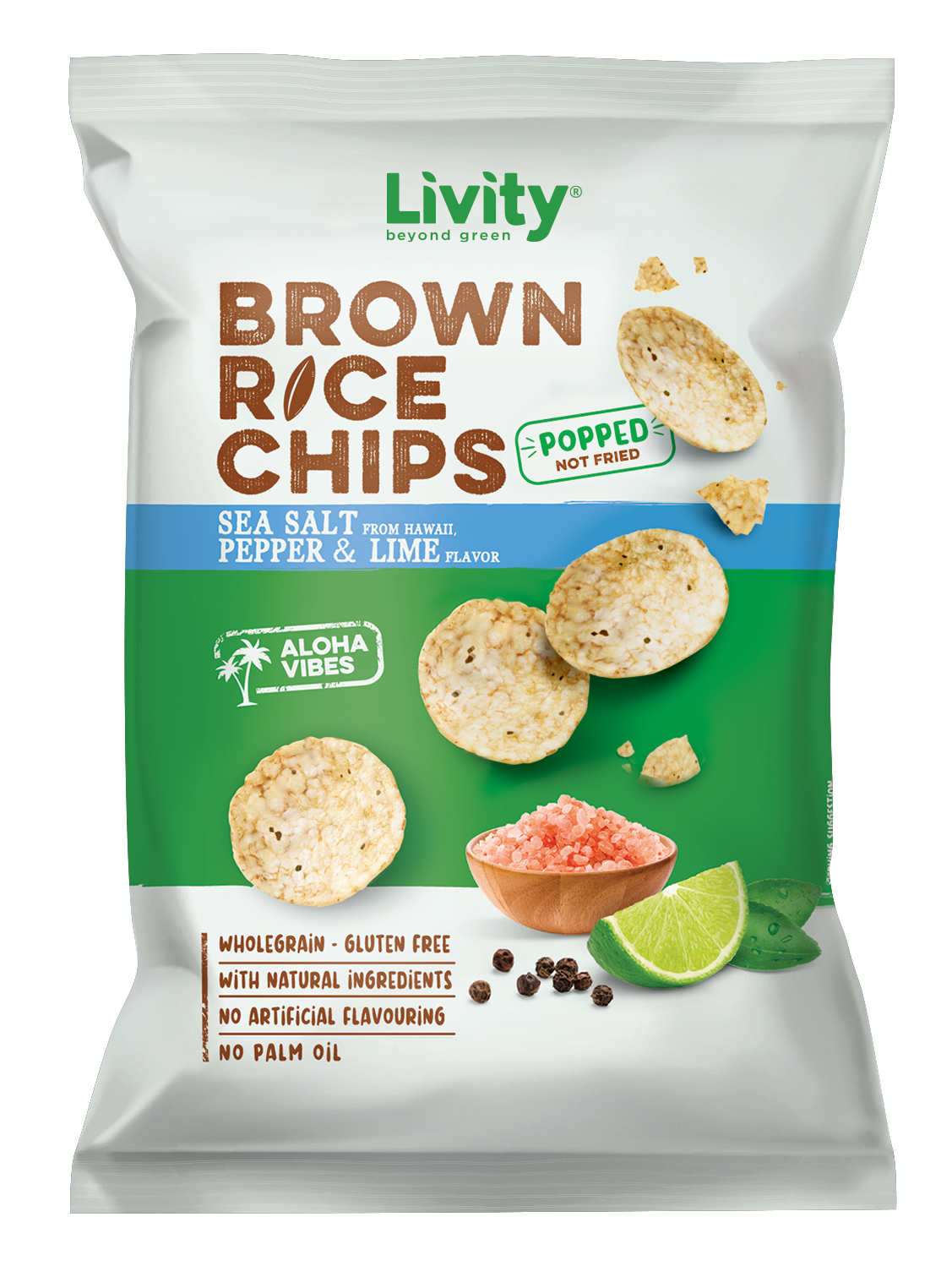 Livity Rice Chips Sea Salt 60g