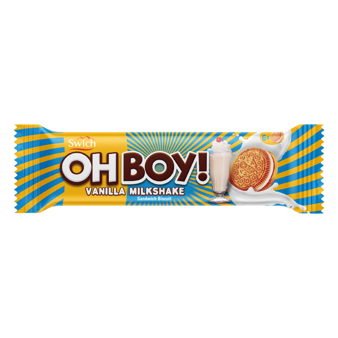 Swich OHBOY Vanilla Milkshake (1 Box of 33g *24)