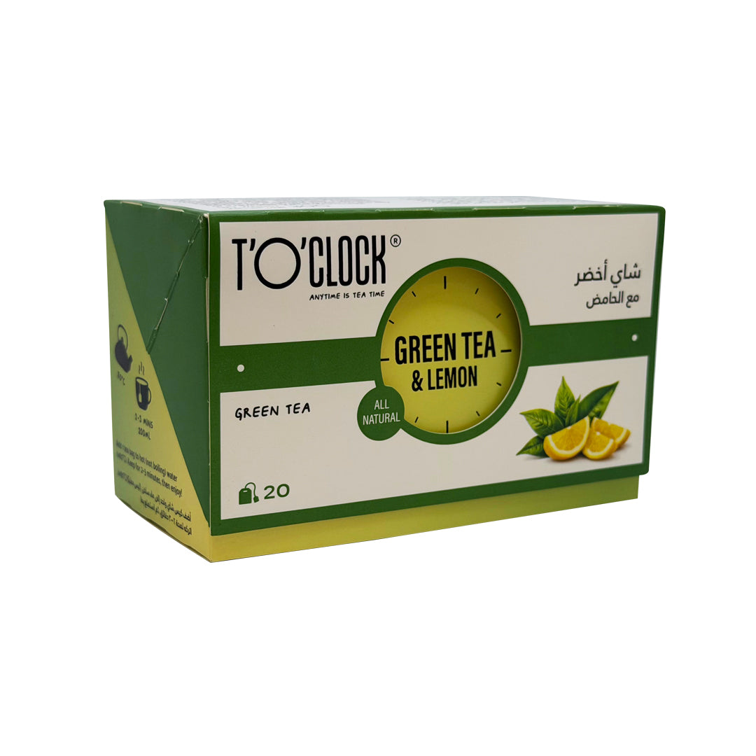 T’O’Clock Green tea and Lemon