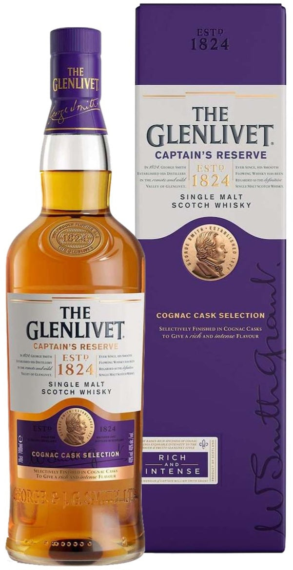 The Glenlivet Captains Reserve Single Malt Whiskey 100CL