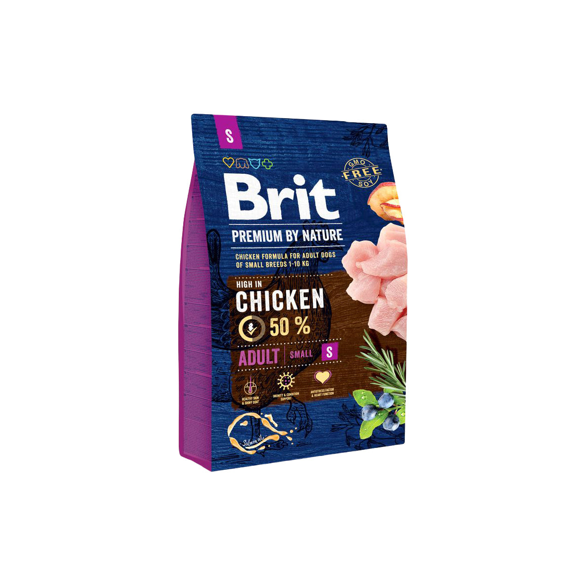 Brit Premium by Nature Adult Small - Chicken 3kg