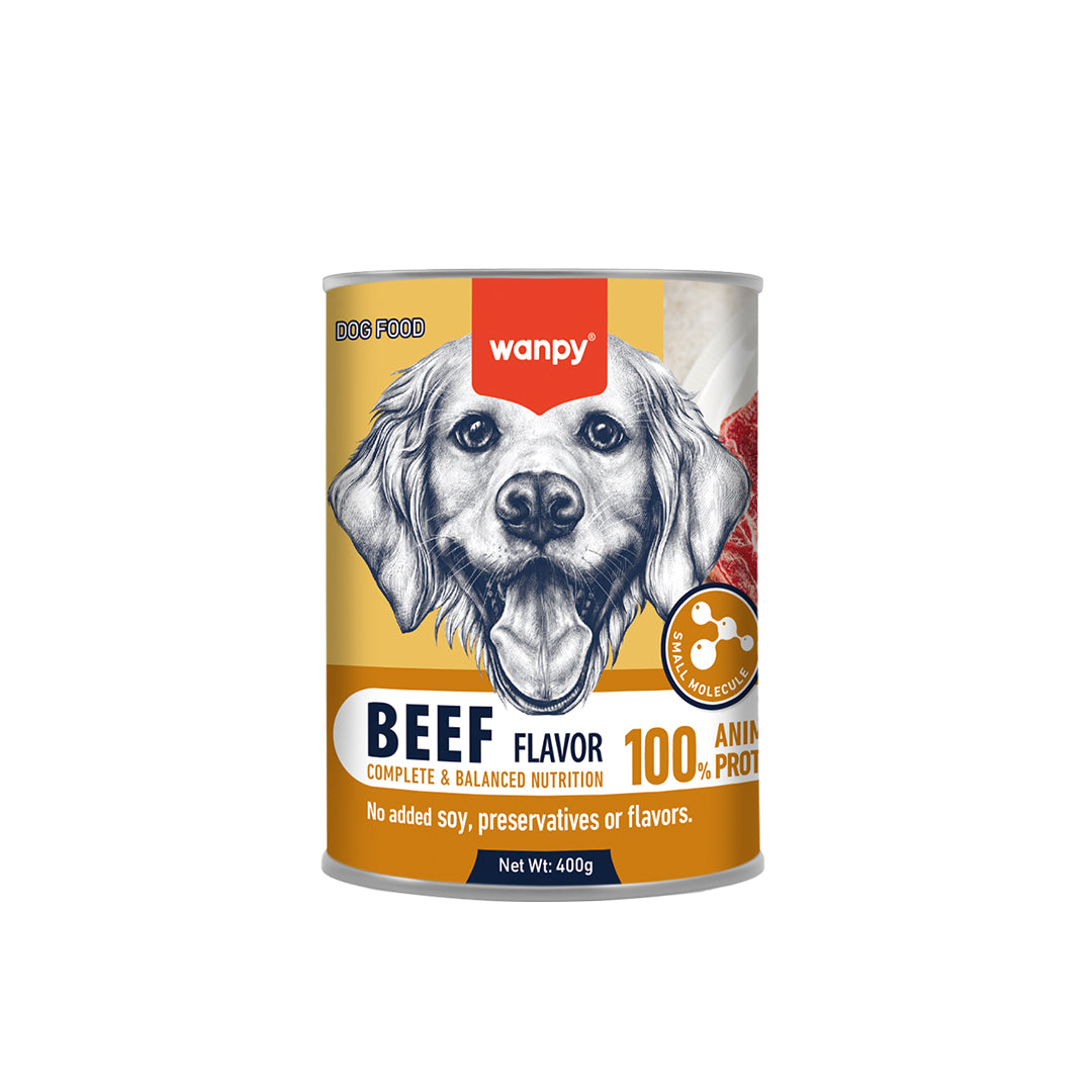 Wanpy Dog Complete & Balanced Pate-Beef 400g
