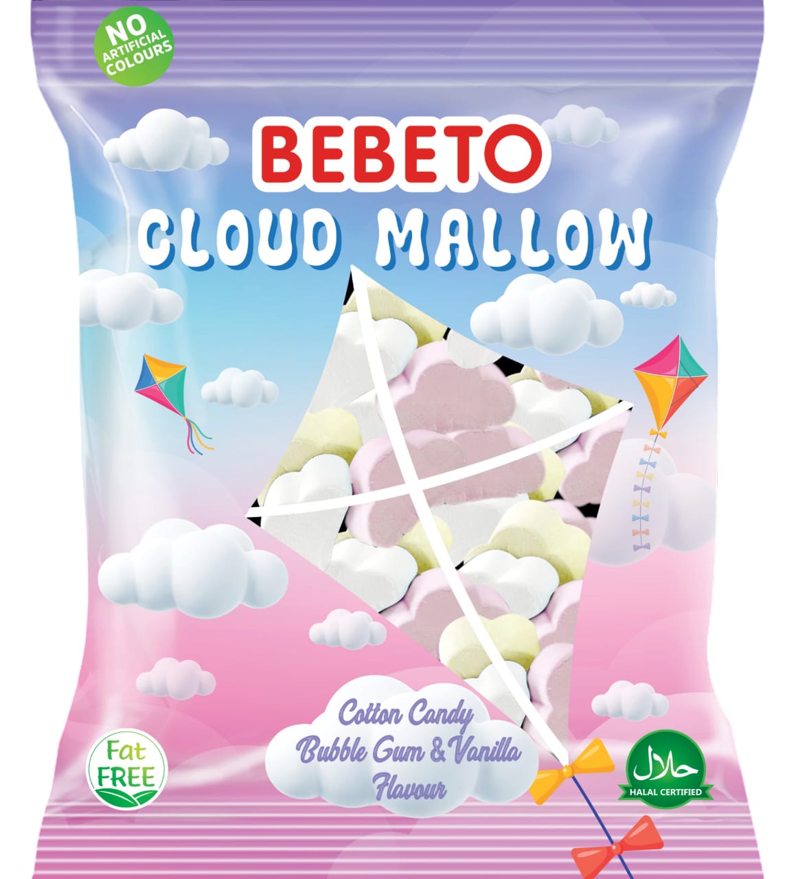 Bebeto Marshmallow Cloud 60g