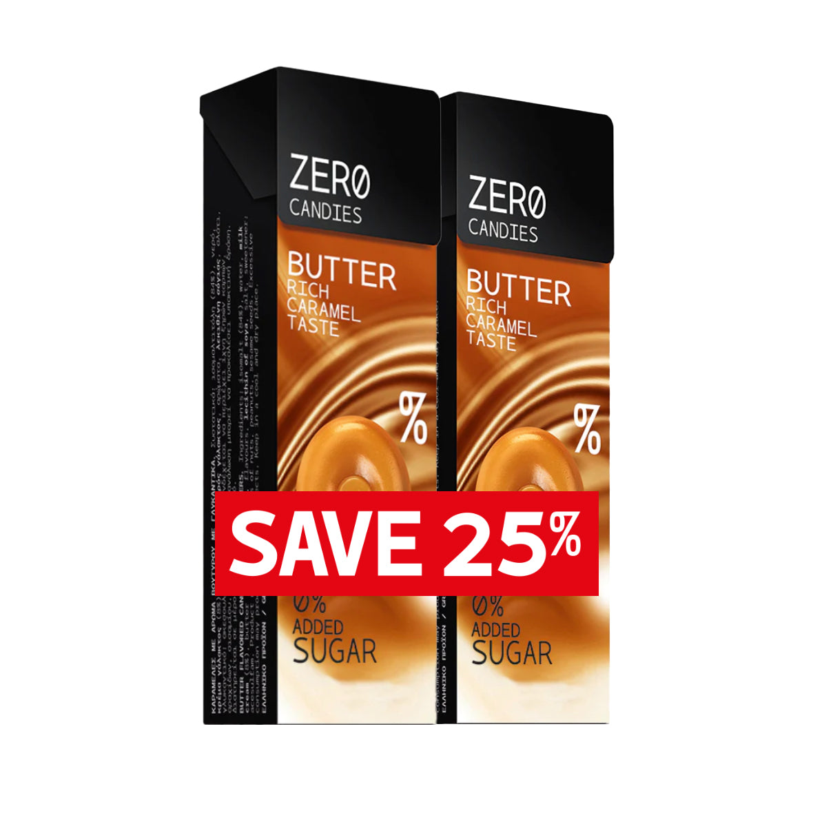 Zero Offer Caramel*2 -25%