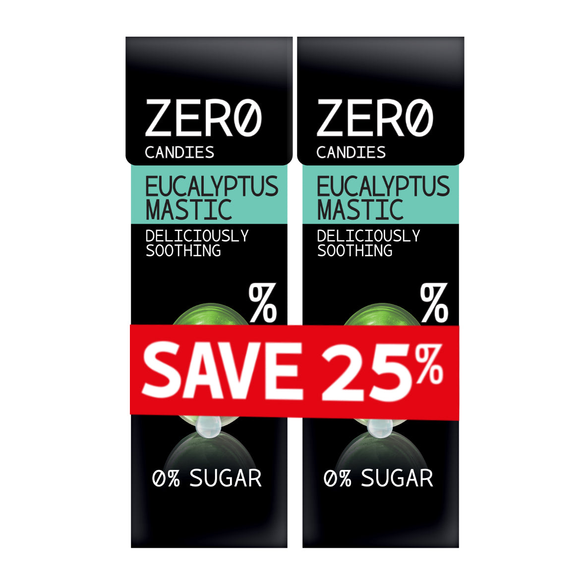 Zero Offer Eucalyptus Mastic*2 -25%