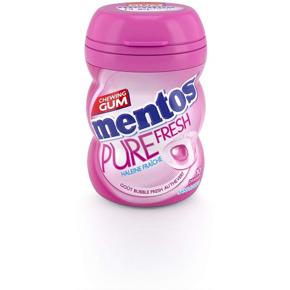 Mentos Gum Pure Fresh Bubble Nano 10Pieces