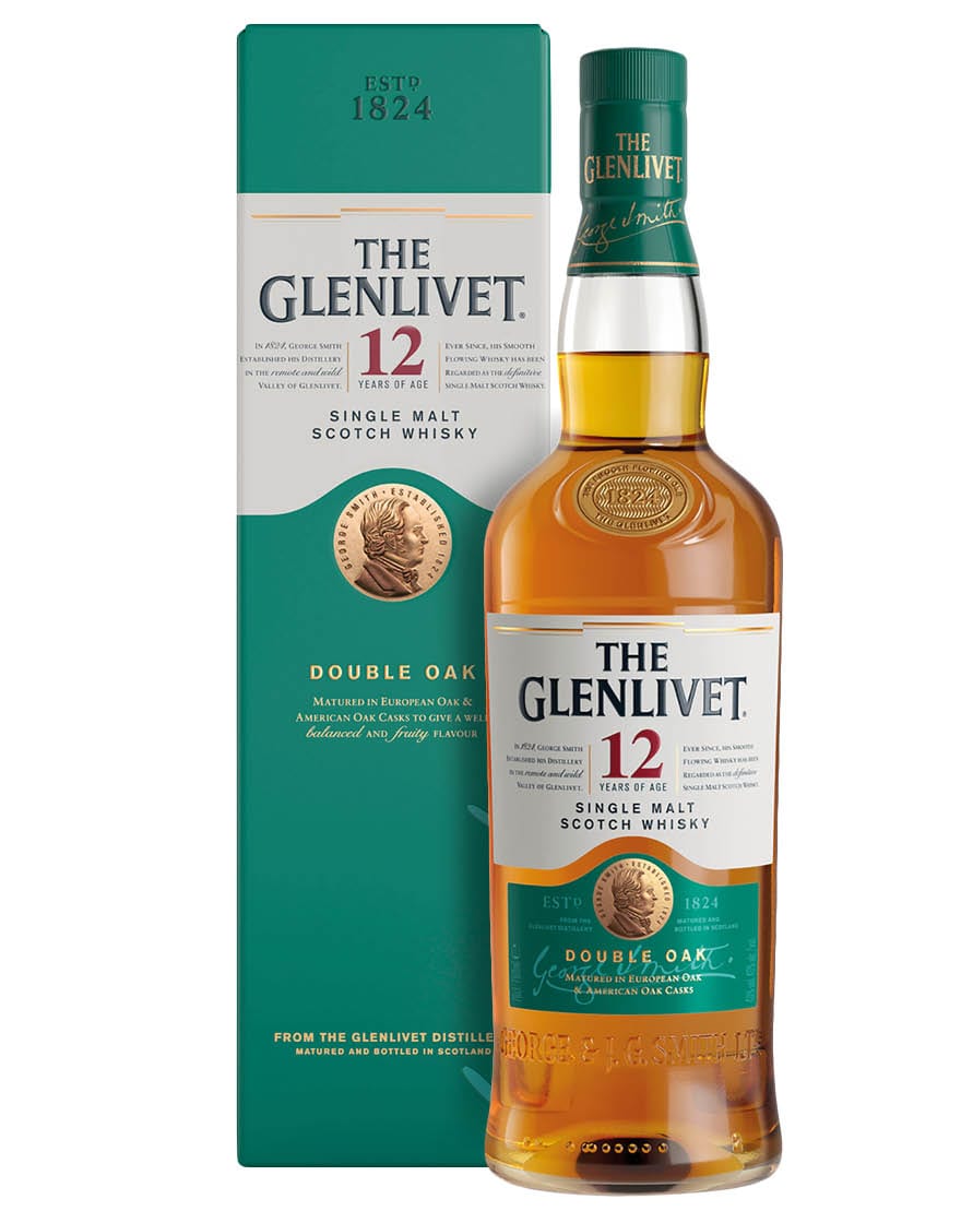 The Glenlivet 12YO Single Malt Whiskey 100CL
