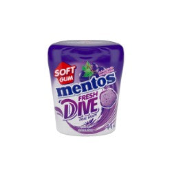 Mentos Fresh Dive Gum Grape 44P