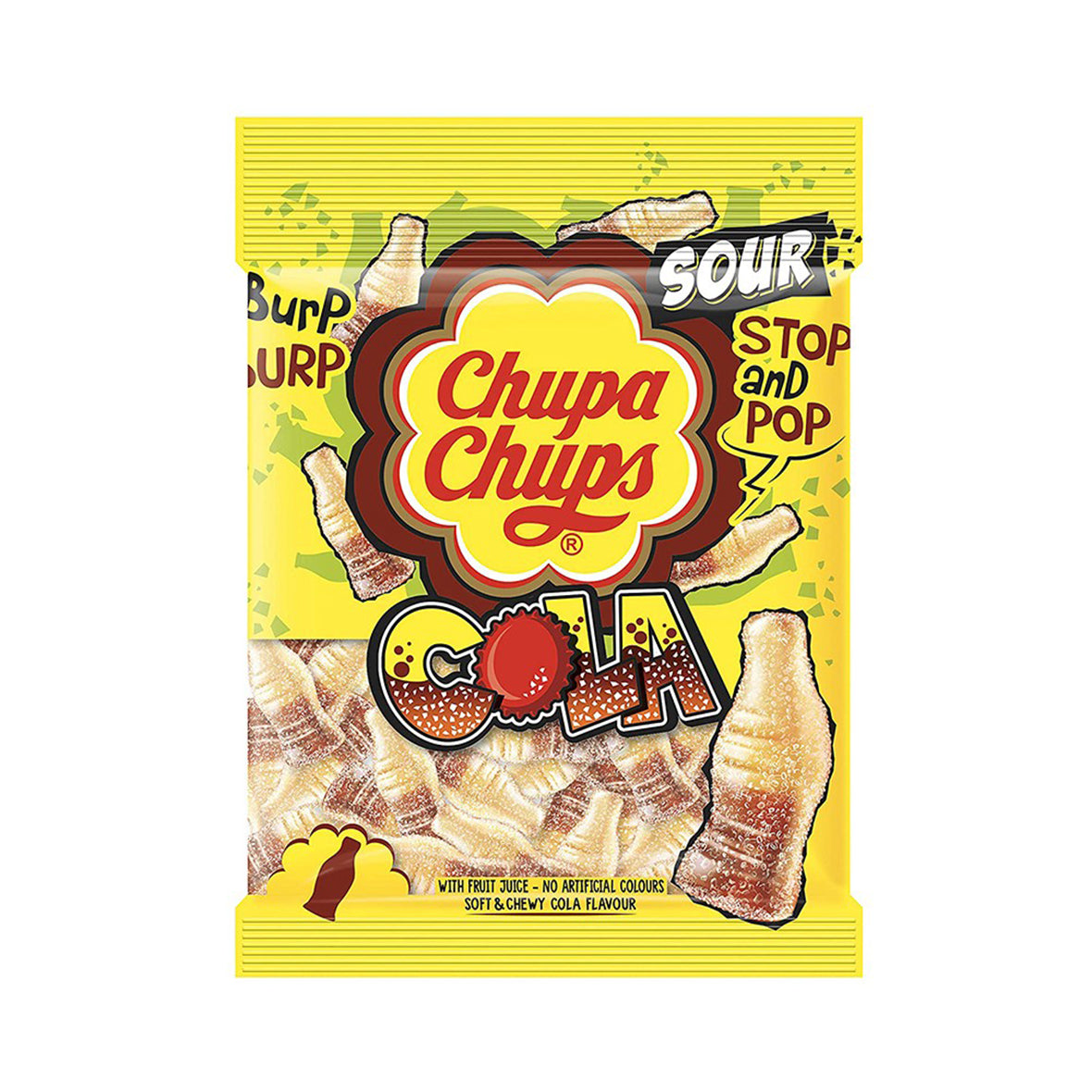 Chupa Jellies Bag Sour Cola 90g