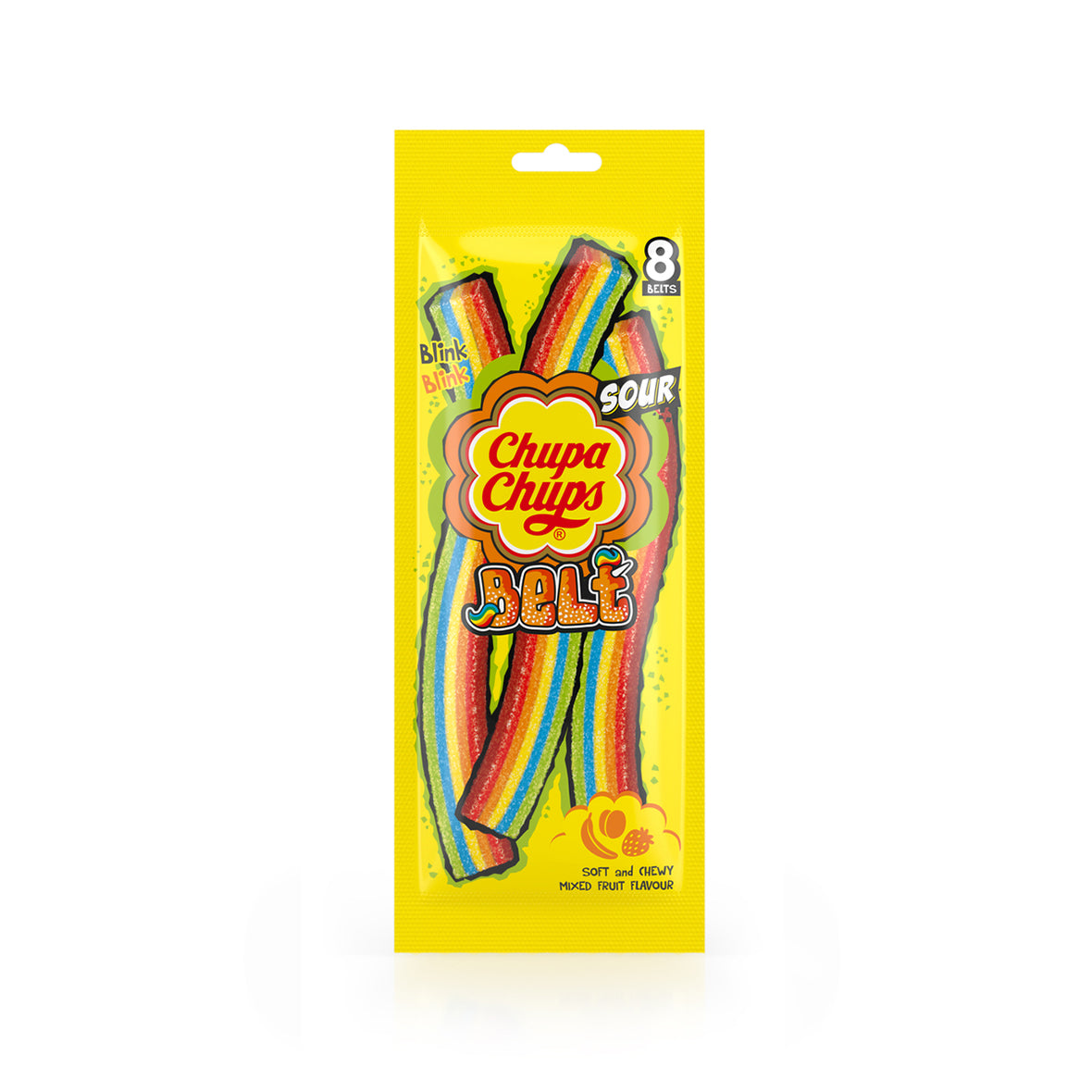 Chupa Chups Jellies Sour Belt Multipack 57g