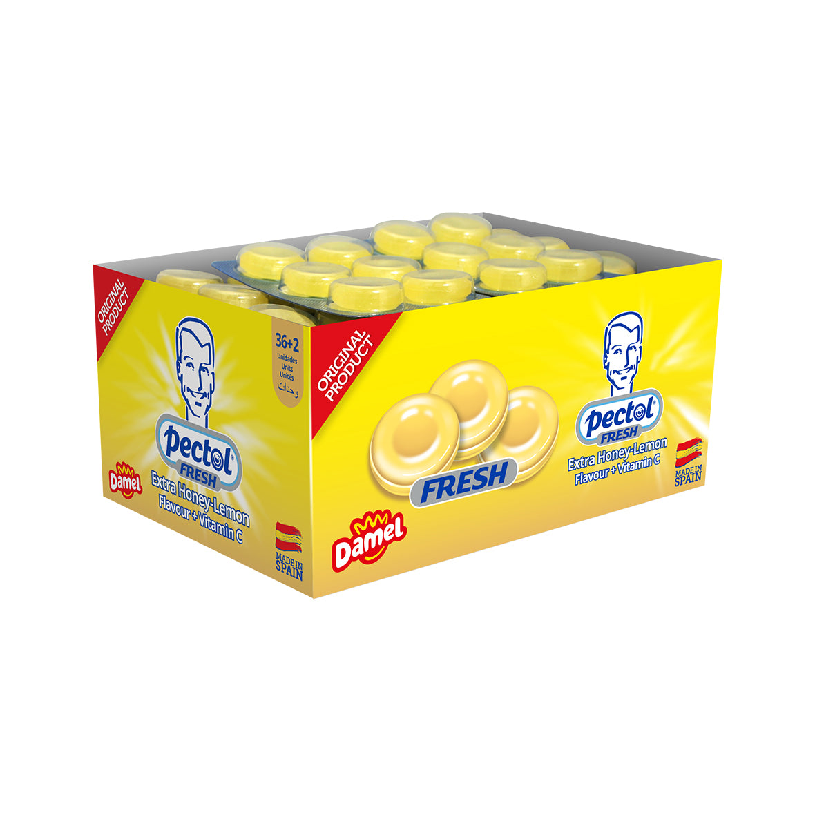 Damel Pectol 6pcs Lemon*36+2 FREE