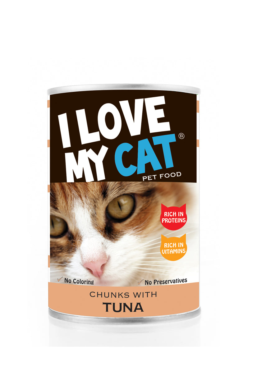 I Love my Cat Chunks with Tuna 415g