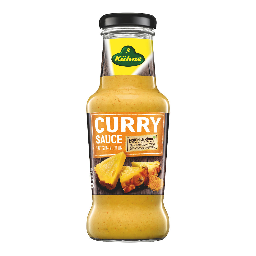 Kuhne Sauce Curry 250ml