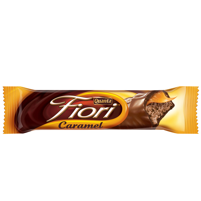 Quanta Fiory Caramel (1 Box of 12 x 40g)