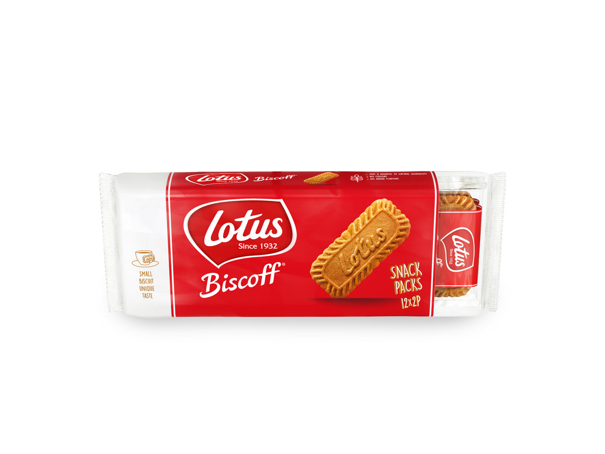 Lotus Biscoff Original 12 snack packs