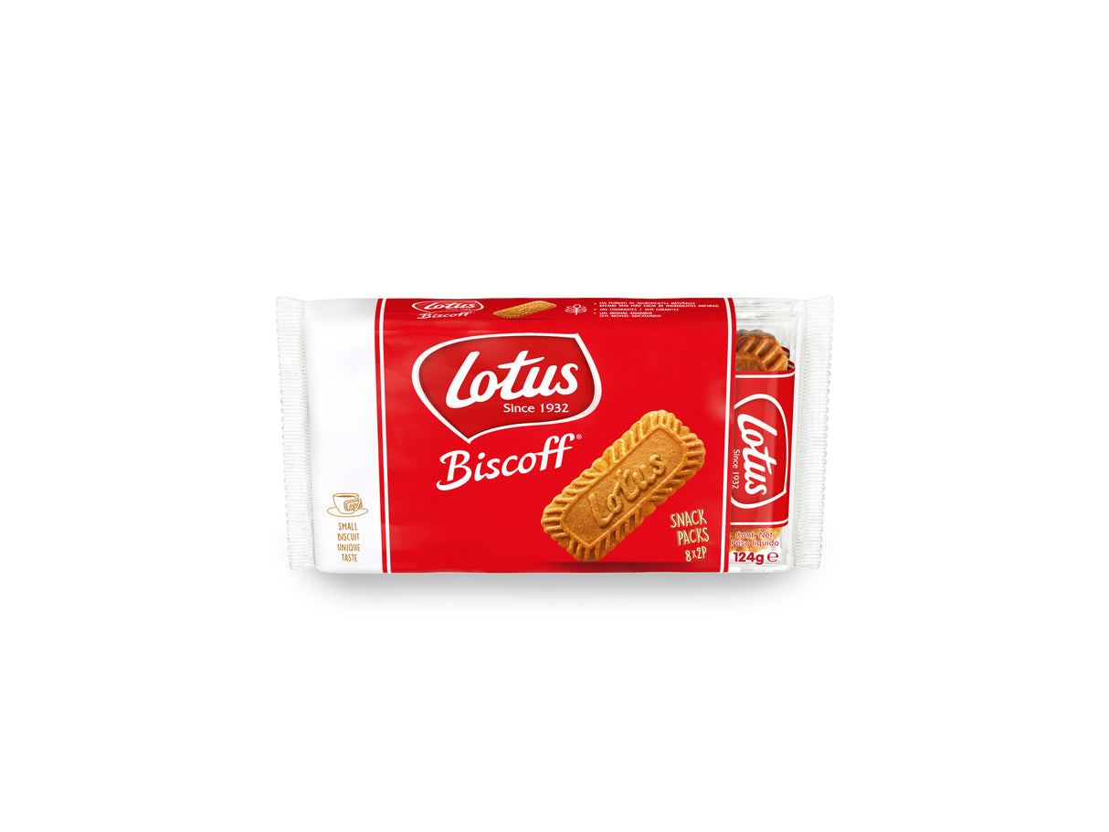 Lotus Biscoff Original 8 snack packs
