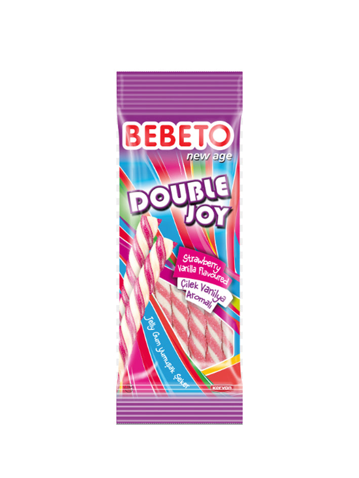 Bebeto Bag Double Joy (Strawberry - Vanilla) 75g