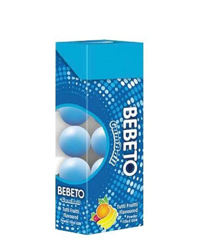 Bebeto Gumball Tutti Frutti 1 Box (12x25g)