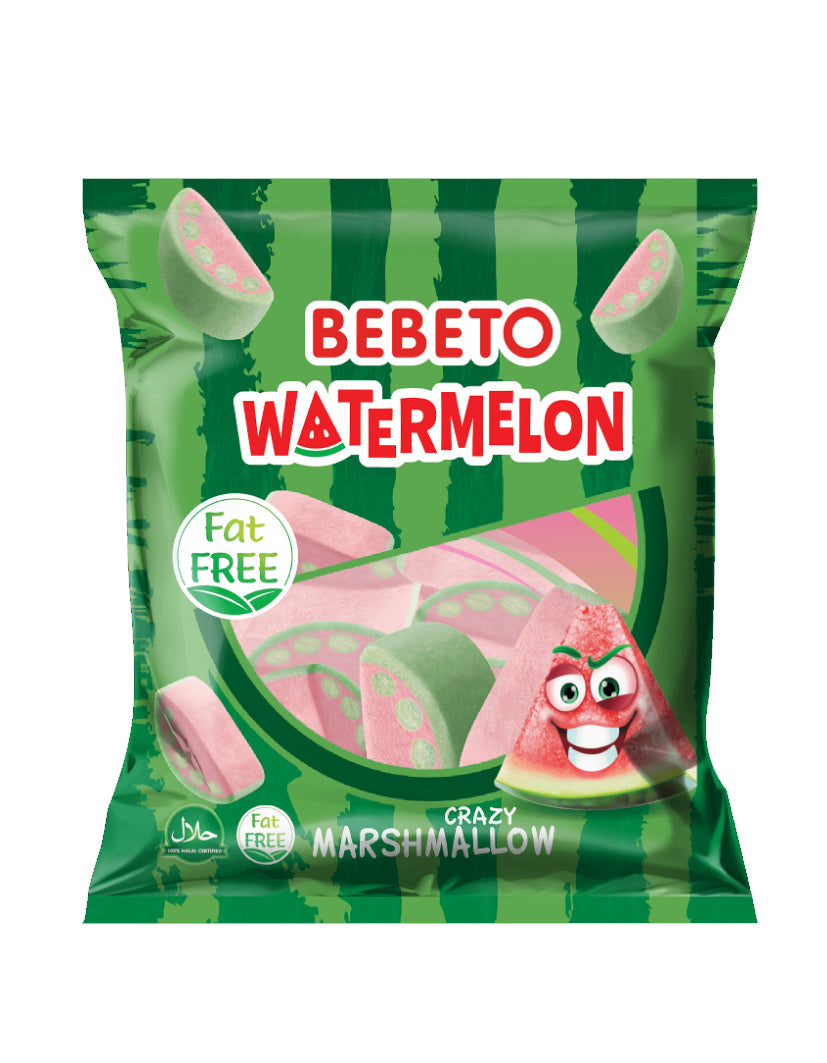 Bebeto Marshmallow Watermelon 60g