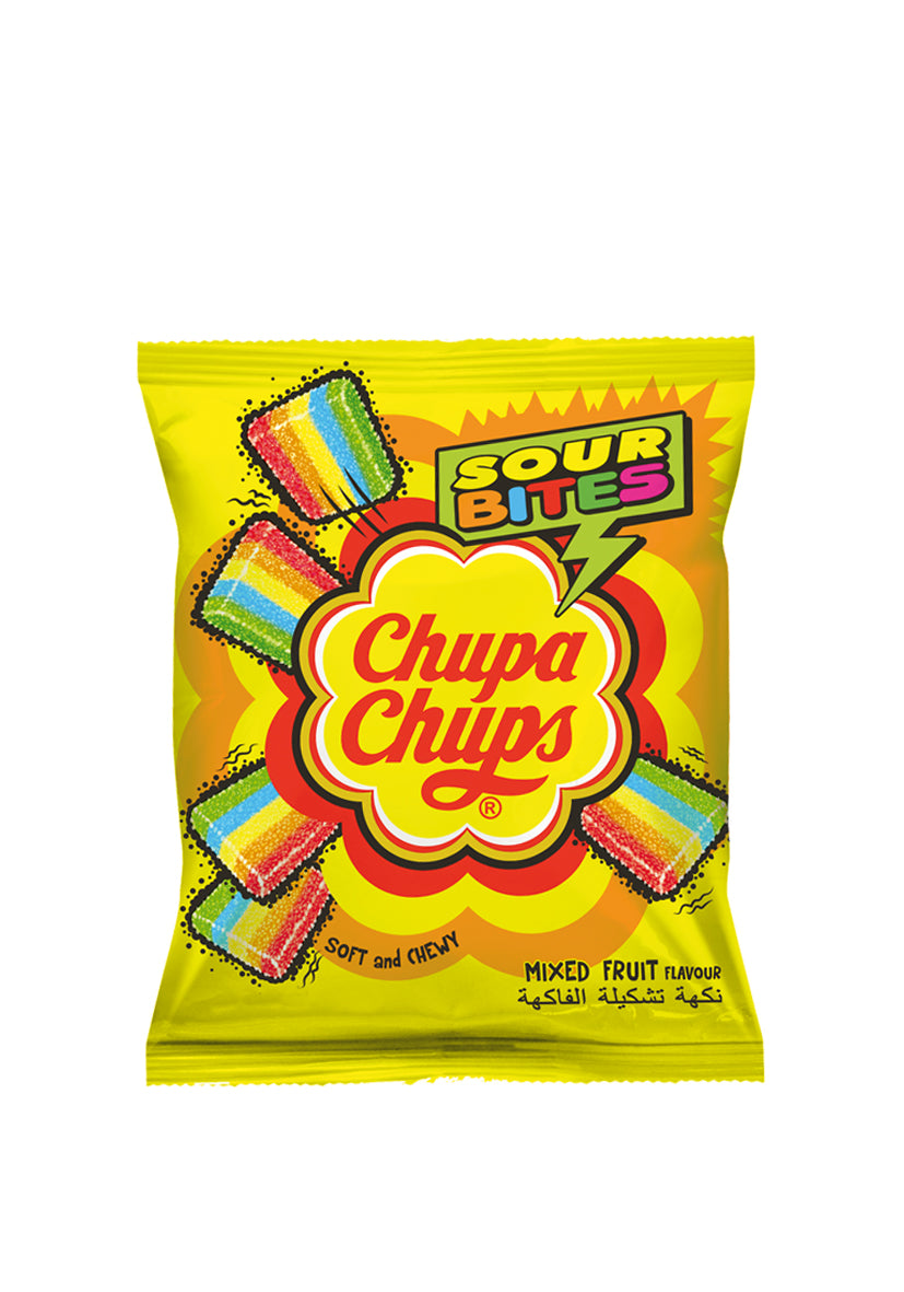 Chupa Jellies Bag Sour Bites 85.5g - Mixed Fruits