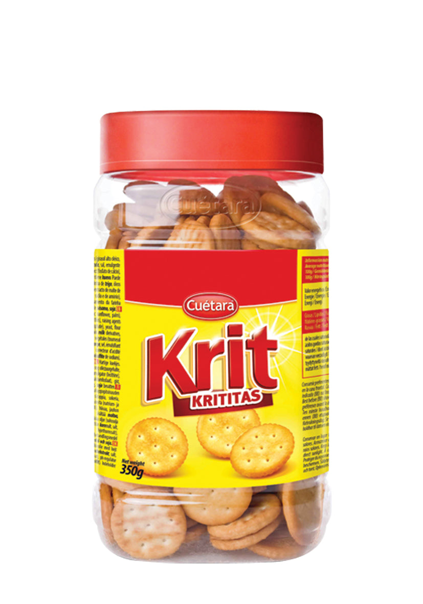 Cuetara Salted Krititas Jar 350g