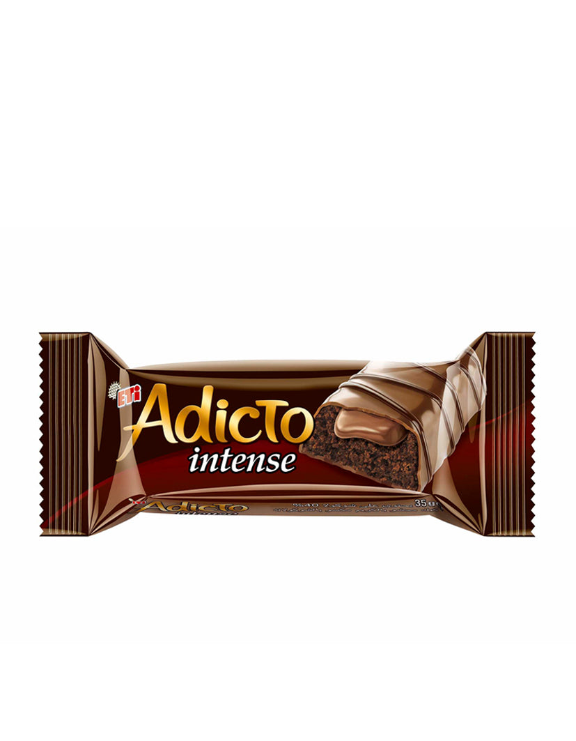 ETI Adicto Brownie Intense Chocolate Coated Cake Bar - 1 BOX (35g*16)