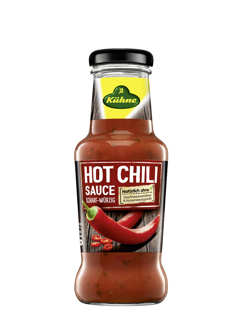 Kuhne Sauce Hot Chili 250ml